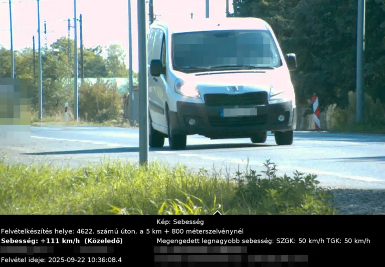 Egyre több a felháborító gyorshajtás: tényleg aprópénz egyeseknek a 468 ezer forint?