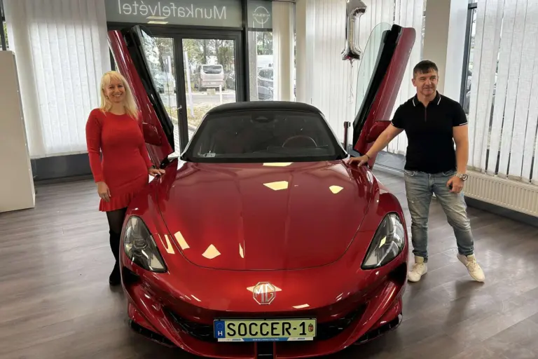 Már meg is van az első hazai MG Cyberster tulajdonos