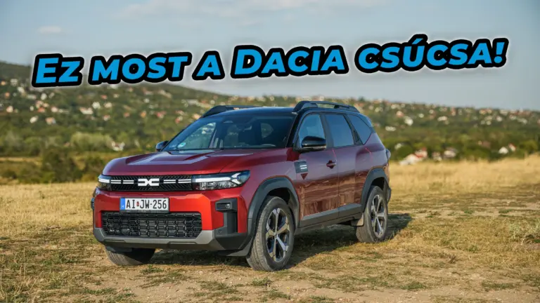 Videó: Milyen a full hibrid Dacia Bigster? Mutatjuk!
