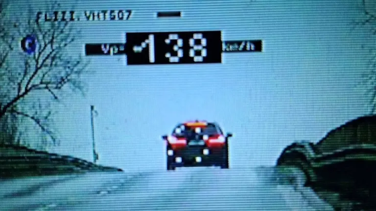 Karácsonykor sem lassított mindenki, durva gyorshajtásokat füleltek le!