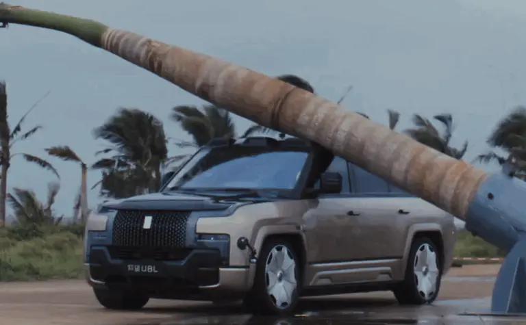 Óriási pálmafát borított a BYD a terepjárójára! Figyeld mi történt ezt követően!