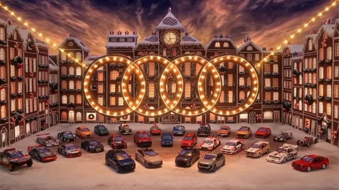 Így ünnepelte a karácsonyt az Audi!