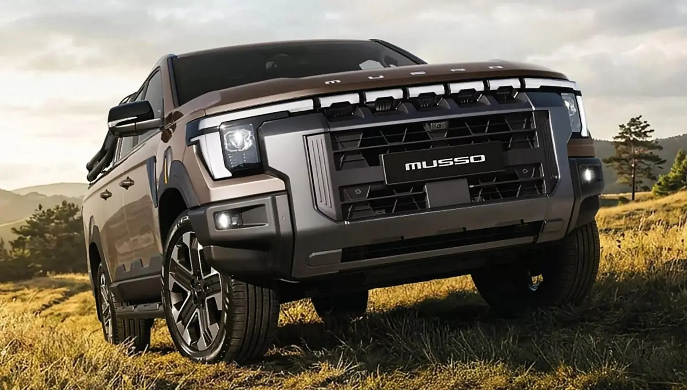 Ilyen a KGM új pickupja!