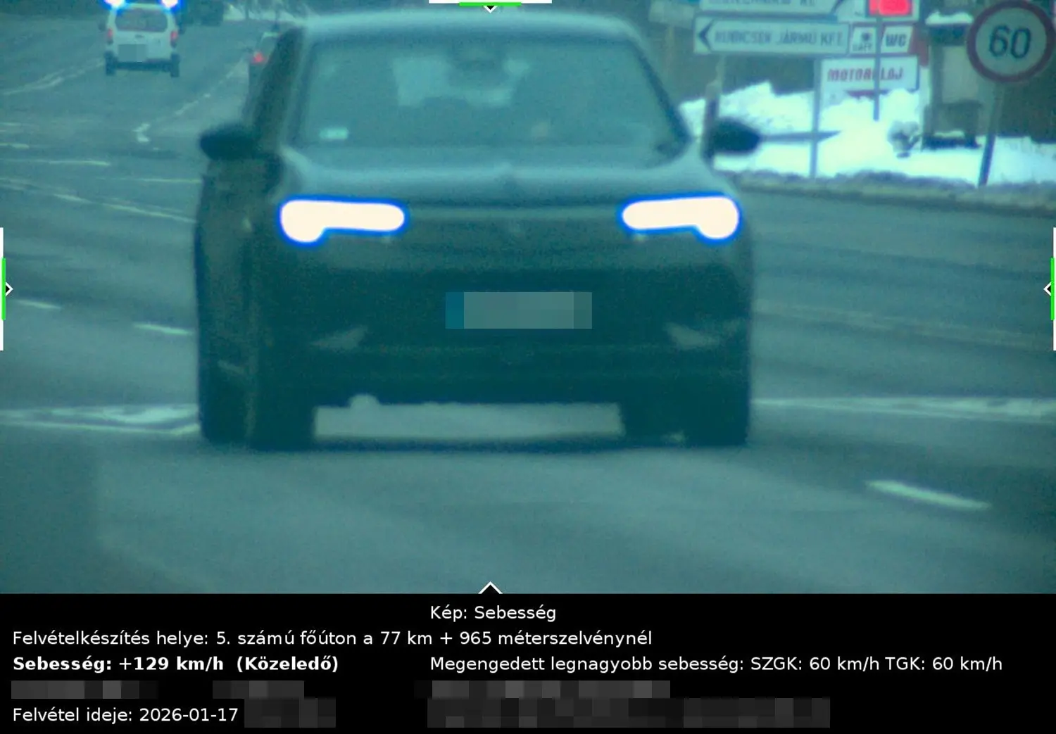 Csúnya bírságot szedett össze valaki ezzel az Opel Mokkával!