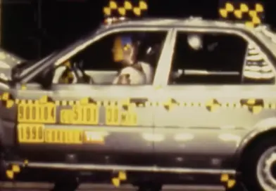 Videó: Így szerepeltek a törésteszteken a ’80-as és ’90-es évek autói!