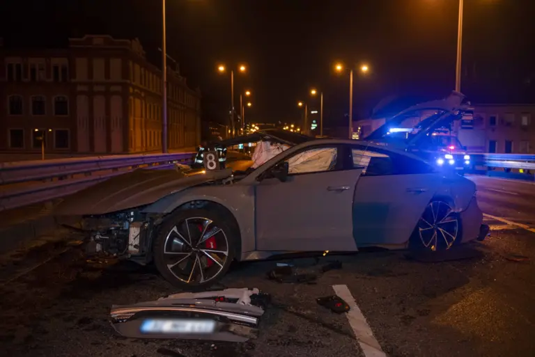 Sokkoló videón a Váci úti baleset!