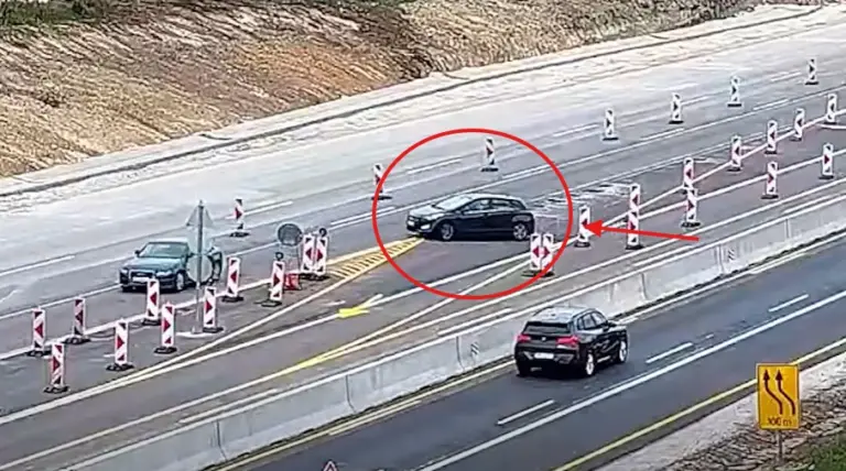 Egyre több az M1-es autópályán szabálytalankodó autós! Videón egy újabb eset!