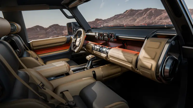 Hyundai Boulder Concept belső tér strapabíró kialakítással