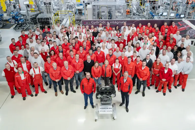 Íme a győri Audi gyár új büszkesége!