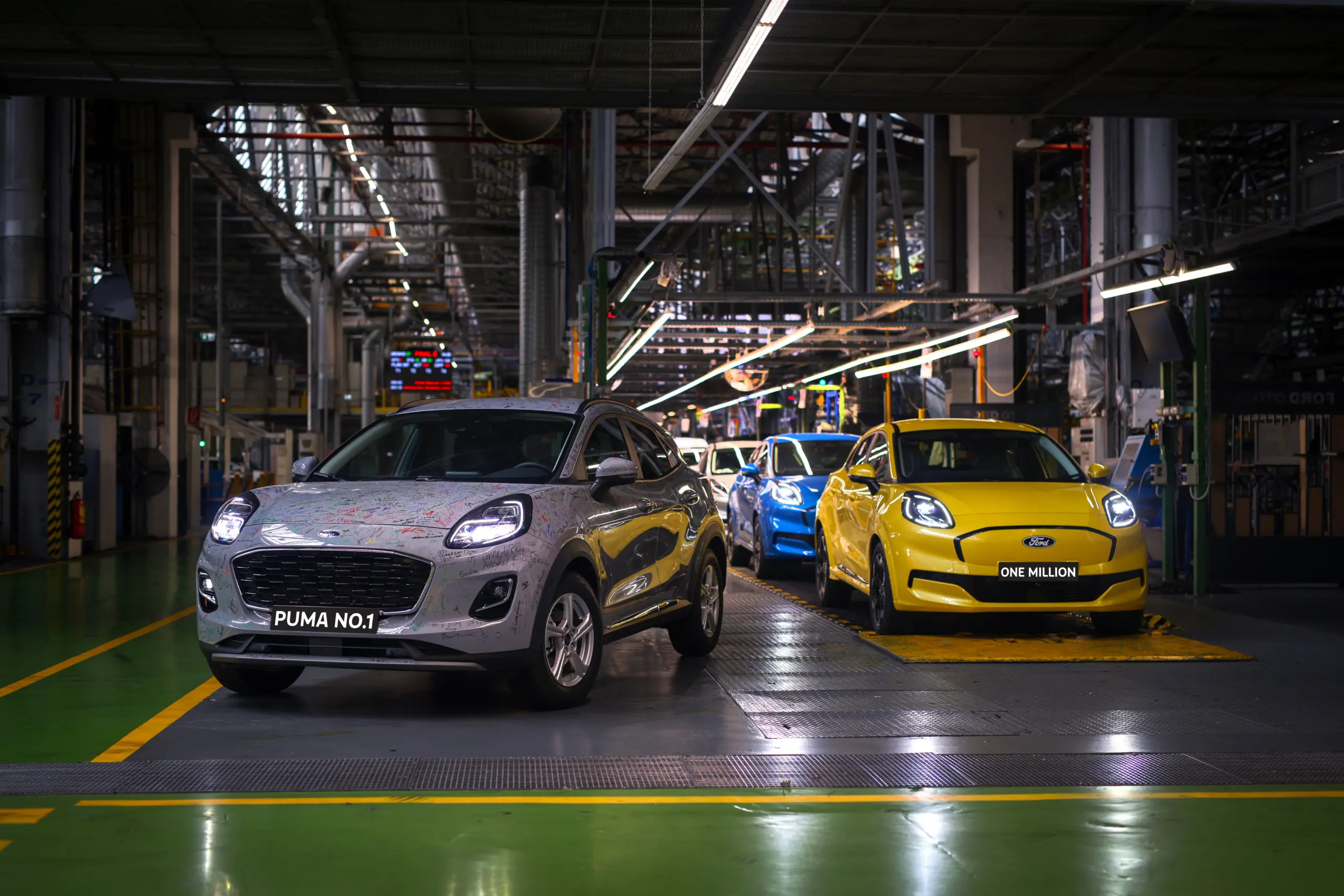 Legördült a romániai gyárban az egymilliomodik Ford Puma